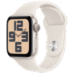 Ceas inteligent Apple Watch SE 2, 40mm, Starlight