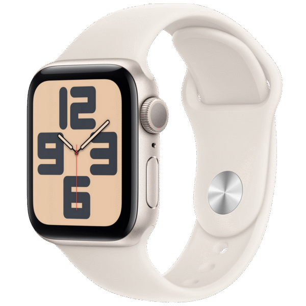 Ceas inteligent Apple Watch SE 2, 40mm, Starlight
