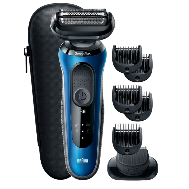 781e0b7c-dac4-45dc-bd83-4c6c29fd649d Aparat de ras electric Braun 61-B1500s, Albastru - Image 1