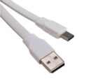 Cablu încărcare și sincronizare Xpower Type-C cable Durable, USB Type-A/USB Type-C, 1m, Alb - imagine 2