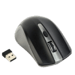 Mouse Wireless Gembird MUSW-4B-04-GB, Gri/Negru - imagine 3