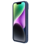 Husă Nillkin iPhone 15 Plus, CamShield Silky Silicone, Albastru Marin - Image 5