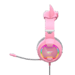 Căști gaming Havit H2233d, Cu fir, Roz - Image 3