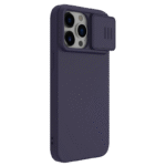 Husă Nillkin iPhone 15 Pro, CamShield Silky Silicone, Dark Purple - Image 2
