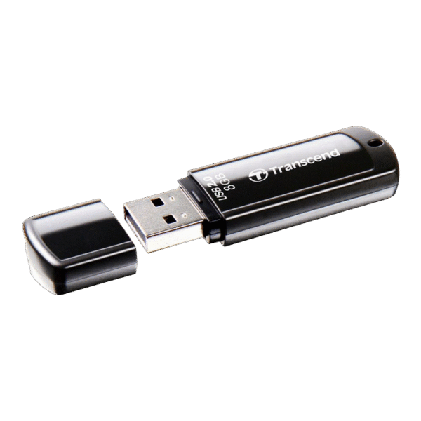 Memorie USB Transcend JetFlash 350, 8GB, Negru