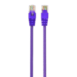 Patch cord Cablexpert PP12-0.5M/V, CAT5e UTP, 0,5m, Violet