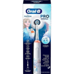 Periuță de dinți electrică Braun Oral-B Junior Frozen PRO 3, Alb - Image 2