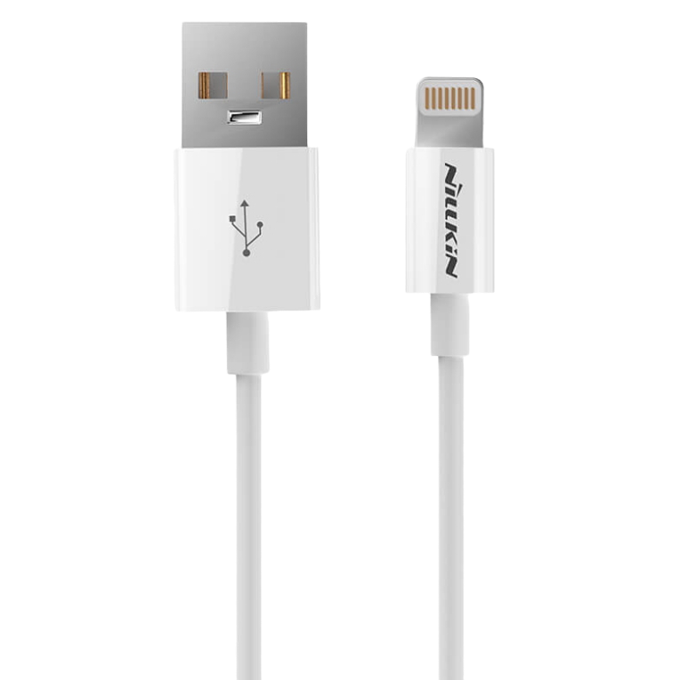 7caea8a7-0875-480c-aa1b-abef721dcd2e Lightning Cable Nilkin, Rapid, MFI, 1M - Image 1