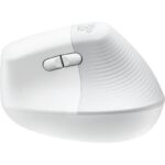 Mouse Wireless Logitech Lift Vertical, Alb - imagine 3