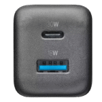 Încărcător Cellularline Wall Charger GAN, 2 Ports, 30W, 30W, Negru - Image 4