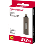 SSD portabil extern Transcend ESD330C, 512 GB, Cafeniu (TS512GESD330C) - Image 6