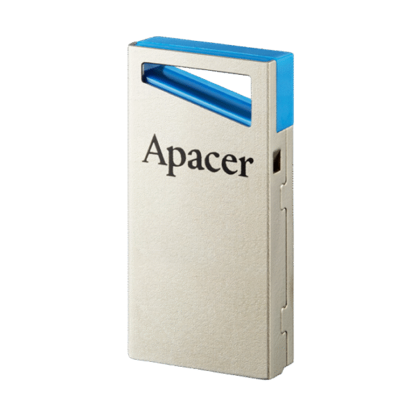 128GB USB3.1 Flash Drive Apacer "AH155", Silver, Super-Mini, Metal Case, Capless (AP128GAH155U-1)