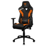 Scaun Gaming ThunderX3 TC3, PU Piele, Negru/Portocaliu - Image 12