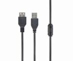 Cablu prelungitor Cablexpert CCP-USB2-AMAF-10, USB Type-A (M)/USB Type-A (F), 3m, Negru - Image 7
