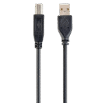 Adaptor USB Cablexpert CCP-USB2-AMBM-1M, USB Type-A/USB Type-B, 1m, Negru