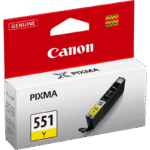 Cartuș de cerneală Canon CLI-551, 7ml, Galben - Image 2