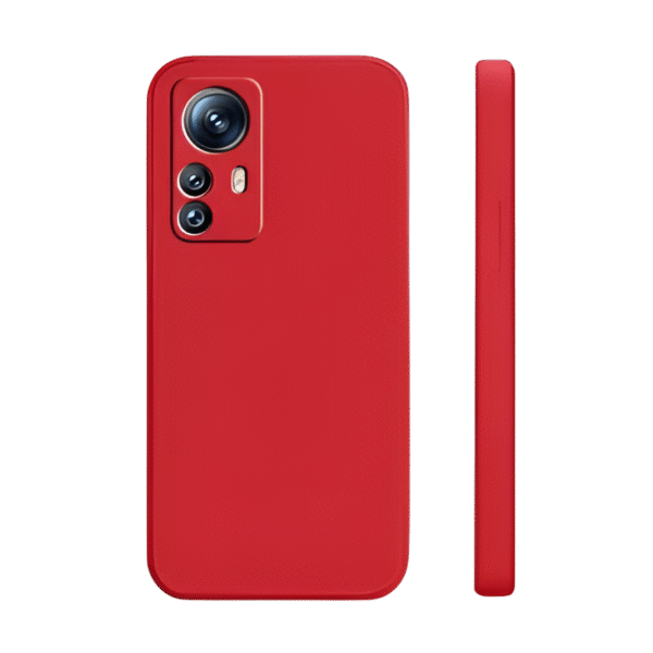 Husă Xcover Xiaomi 12T Pro - Liquid Silicone, Roșu