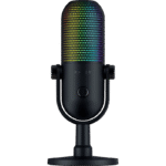Microfon Gaming Razer Seiren V3 Chroma, Cu fir, Negru