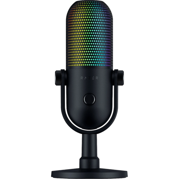 Microfon Gaming Razer Seiren V3 Chroma, Cu fir, Negru