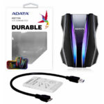 HDD portabil extern ADATA HD770G,  1 TB, Negru (AHD770G-1TU32G1-CBK) - Image 8