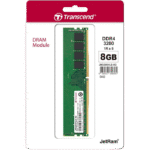 .8GB DDR4-  3200MHz   Transcend PC25600, CL22, 288pin DIMM 1.2V - Image 3