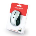 Mouse Wireless Gembird MUSW-4B-02-BS, Negru/Argintiu - imagine 5