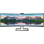 48,8" Monitor Philips 499P9H, VA 5120x1440 Dual QHD, Negru