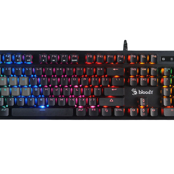 Tastatură Bloody B500N, Cu fir, Negru