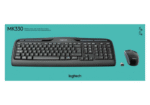 Set Tastatură + Mouse Logitech MK330, Fără fir, Negru - imagine 6