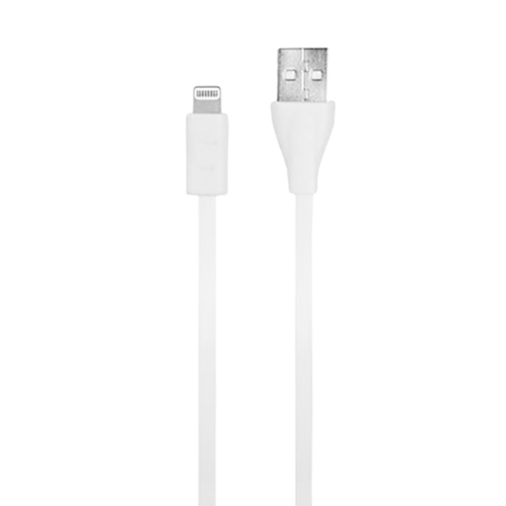 87aa88ec-0b98-4419-ae0c-9f44755b5a36 Cablu încărcare și sincronizare Xpower Lightning cable, Flat, USB Type-A/Lightning, 1m, Alb - Image 1