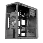 Carcasă PC Sohoo 6503BK, Micro-ATX, ATX, Negru - imagine 3