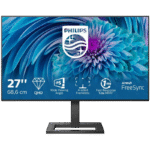 27" Monitor PHILIPS 275E2FAE, IPS 2560x1440 WQHD, Negru