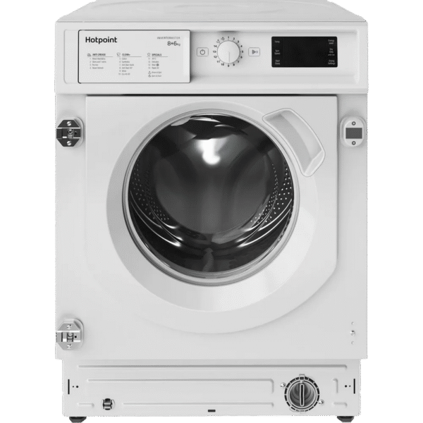 Mașină de spălat cu uscător Hotpoint-Ariston BI WDHG 861485 EU, 8kg, Alb