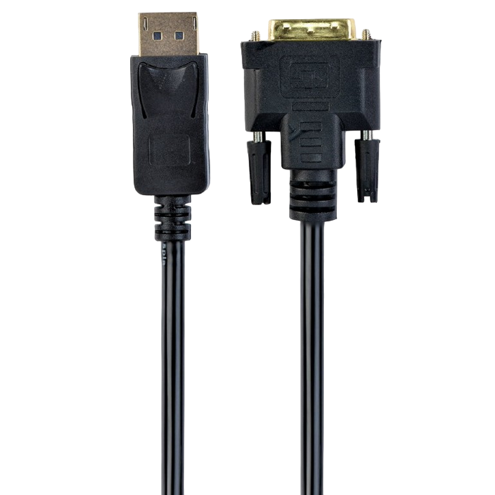 89e4ceef-a848-499a-b0e7-38cb2298aac0 Cablu Video Cablexpert CC-DPM-DVIM-6, DisplayPort (M) - DVI-D (M), 1,8m, Negru - Image 1