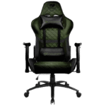 Scaun Gaming Cougar Armor One, PVC Piele, Negru/Verde