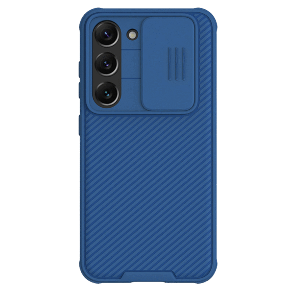 Husă Nillkin Galaxy S23+ Camshield Pro, Albastru