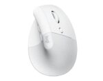 Mouse Wireless Logitech Lift Vertical, Alb - imagine 3