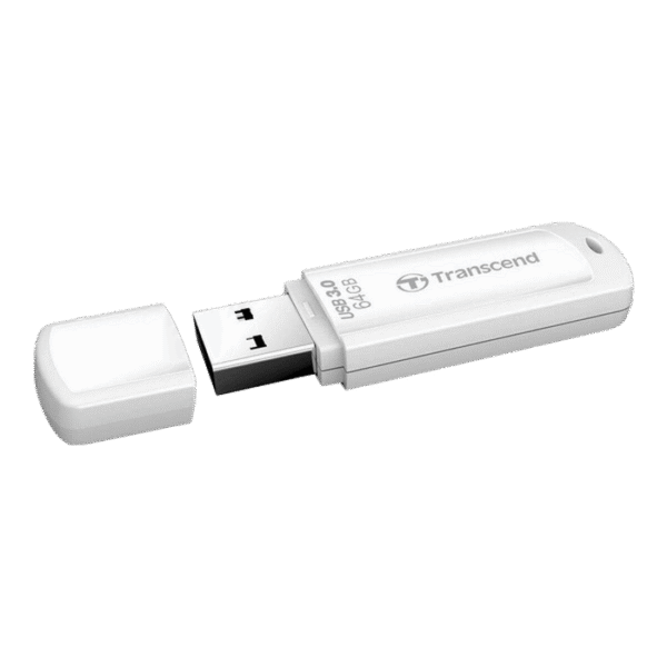 Memorie USB Transcend JetFlash 730, 64GB, Alb