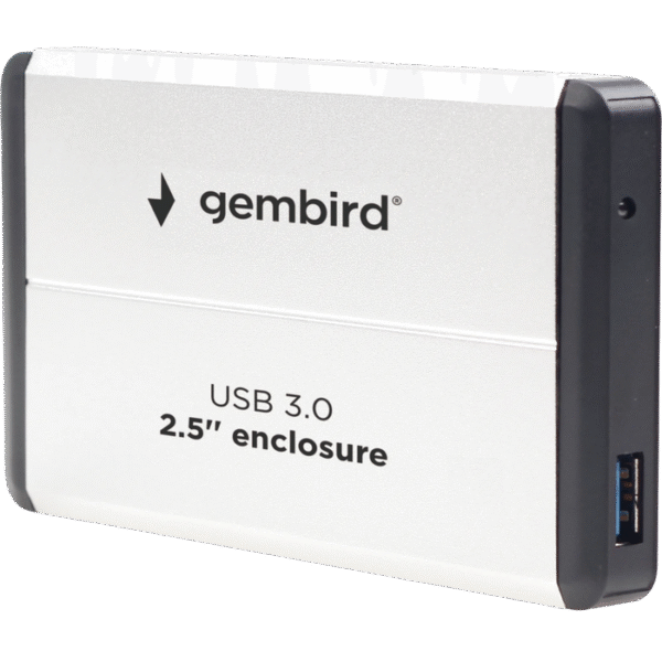 Carcasă externă Gembird EE2-U3S-2-S, Argintiu (EE2-U3S-2-S)