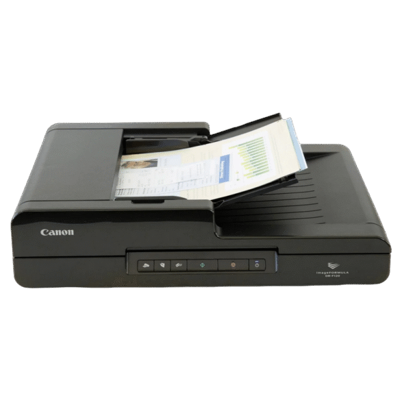 Scanner Tablet Canon imageFORMULA DR-F120, A4, Negru