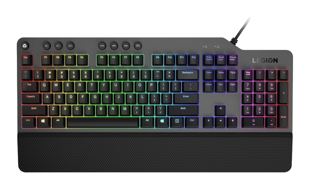 90b89dc2-1dc2-40c3-925f-9163620eb355 Tastatură Lenovo Legion K500, Cu fir, Negru - Image 1