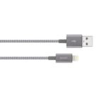 Cablu încărcare și sincronizare Moshi iPhone Lighting USB Cable, USB Type-A/Lightning, 1,2m, Gri - Image 5