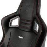 Scaun Gaming Noblechairs Epic, PU Piele, Negru/Rosu - Image 2