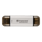 SSD portabil extern Transcend ESD310S, 1 TB, Argintiu (TS1TESD310S) - Image 2