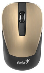 Mouse Wireless Genius NX-7015, Auriu - Image 2