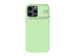 Husă Nillkin iPhone 14 Pro Max, CamShield Silky Silicone, Verde - Image 6