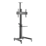 Suport pentru TV pe picior Gembird TVS-70T-02, Negru - Image 6