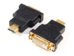 Adaptor Video Cablexpert A-HDMI-DVI-3, HDMI (M) - DVI-D (F), 0,1m, Negru - Image 2