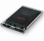 2.5" SATA HDD External Case (USB 3.0),  Transparent plastic, 9.5 mm, Gembird "EE2-U3S9-6" - Image 4