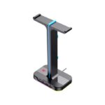 Stand pentru căști gaming Havit TH650, USB, Negru - Image 2